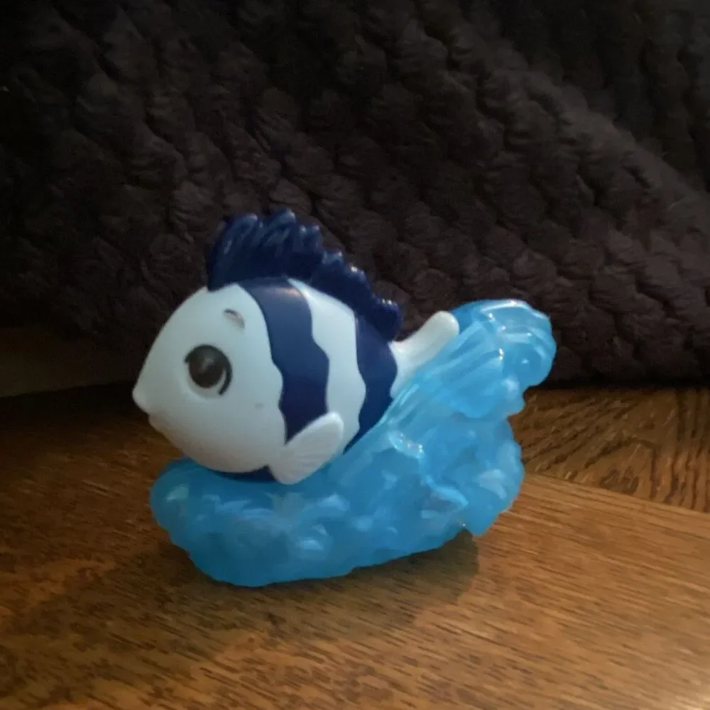 MCDONALD'S Premium Toys Lot of 3: Fish in Wave, Crab, Man in Boat